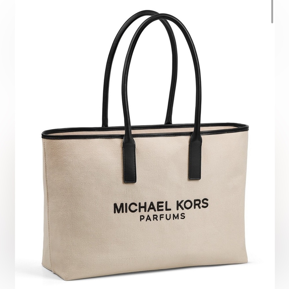 Michael Kors Logo Canvas Tote